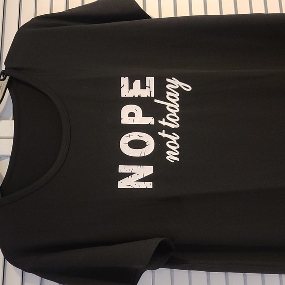 Nope Not Today Nightshirt or Long Top NWT - Picture 1 of 7